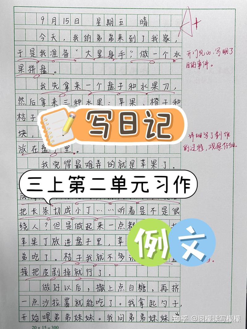 今晚的“日记抄写”修罗场:我和三年级的死磕 今晚的“日记抄写”修罗场:我和三年级的死磕