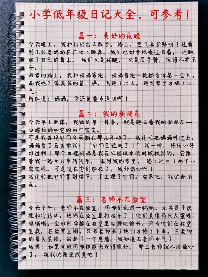 日记新尝试:小学生日记初体验 日记新尝试:小学生日记初体验