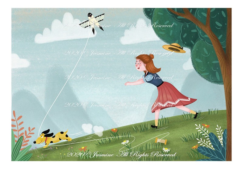 春日放风筝日记：风中的自由与烦恼