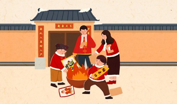 春节里的拜年故事？