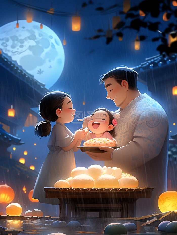 月圆人更圆，家，永远的港湾…