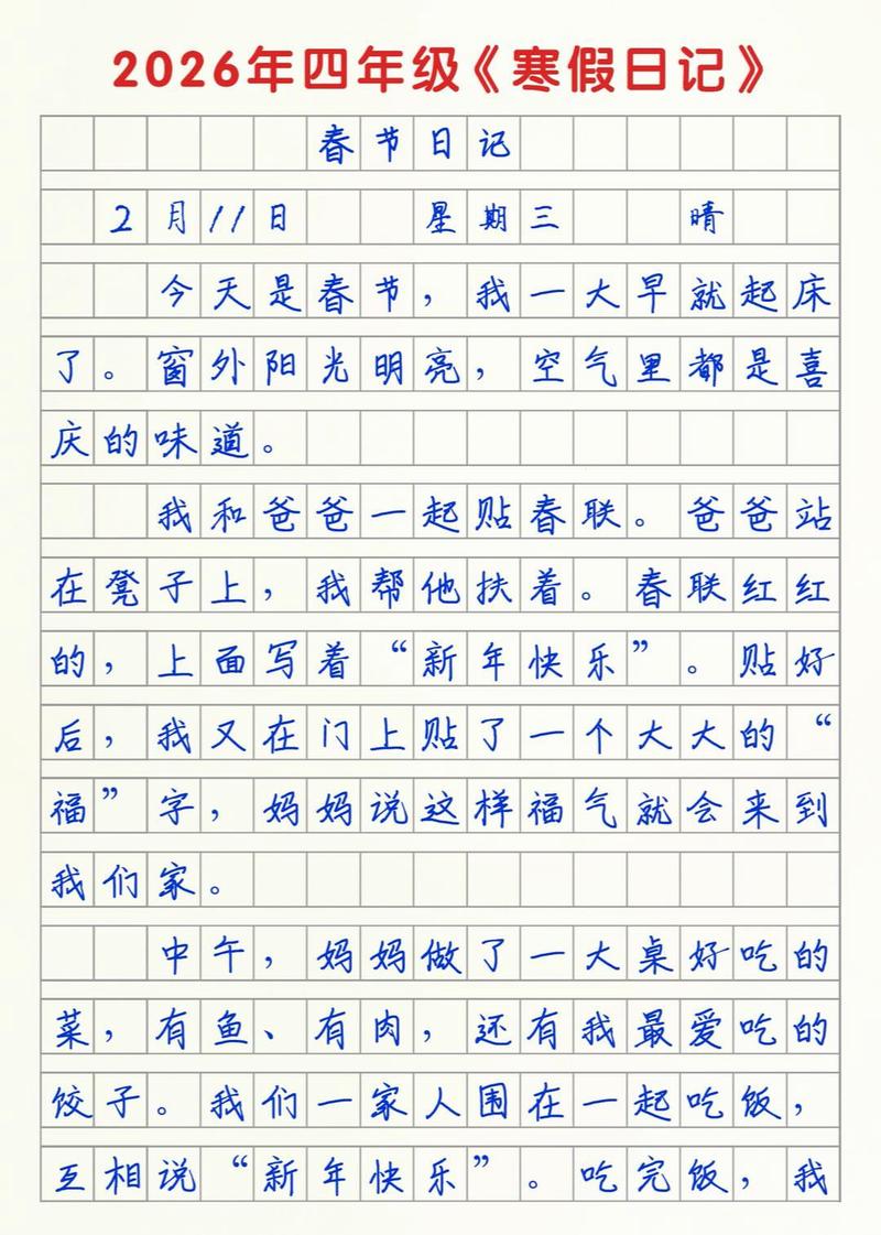 升四年级第一天，我有点慌…