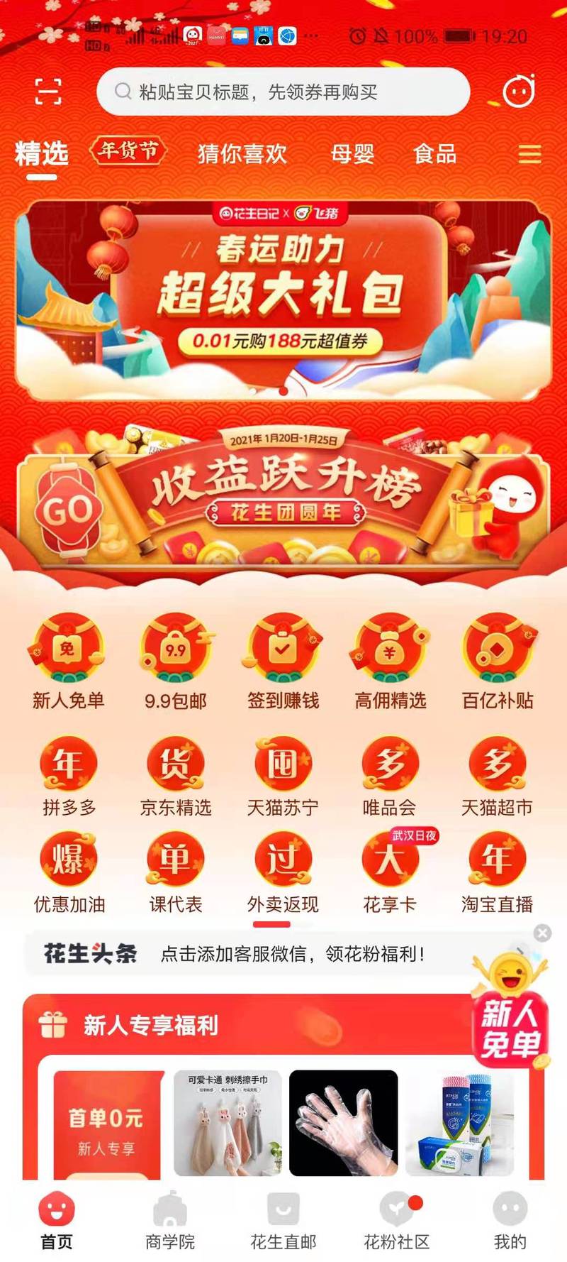 花生日记注册—一束春天的喜悦