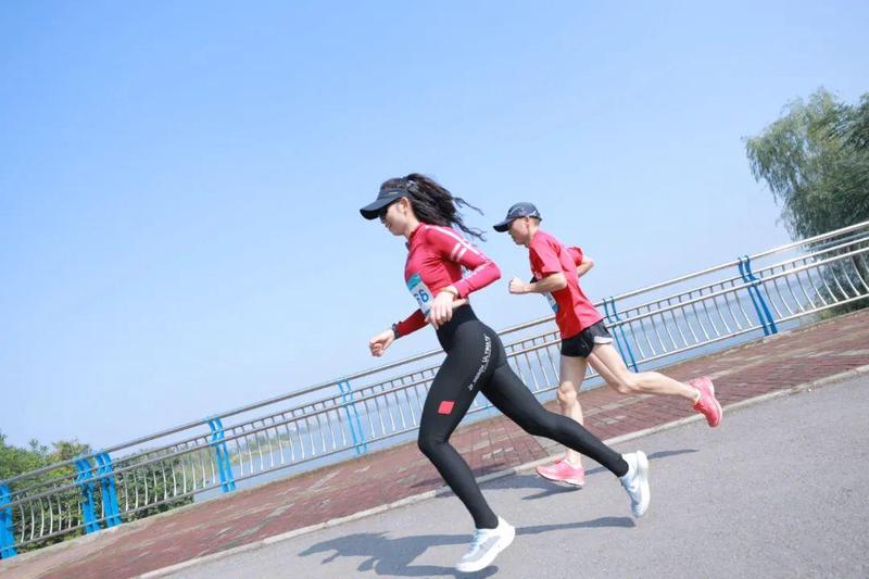 清晨的跑步时光！