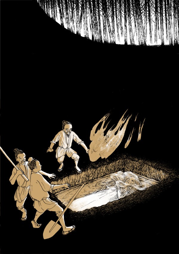 深夜鬼故事让我失眠的夜晚…