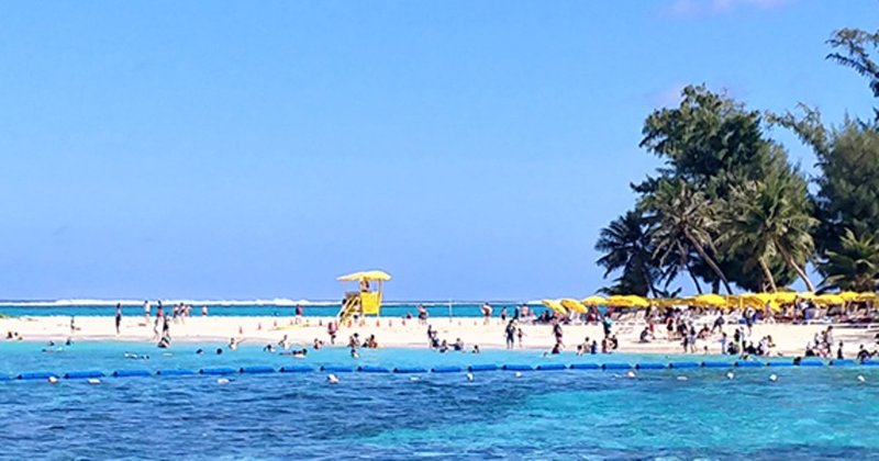 塞班岛的蓝色诱惑…