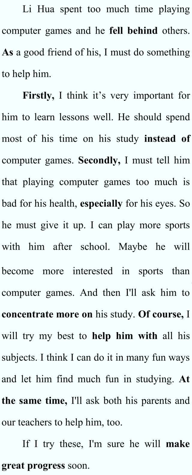 Today's English Class Was a Bit Funny…