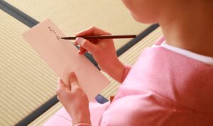 樱花树下，俳句传情