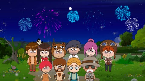 雨后彩虹下的微笑？