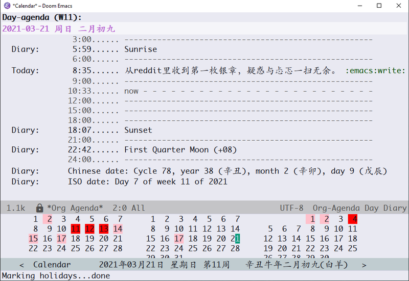 阳光太晒，咖啡太烫，今天我终于没出门