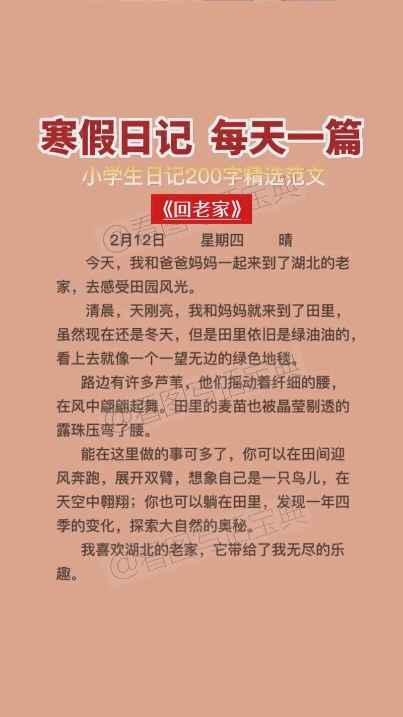 回老家—温暖的回忆与新发现