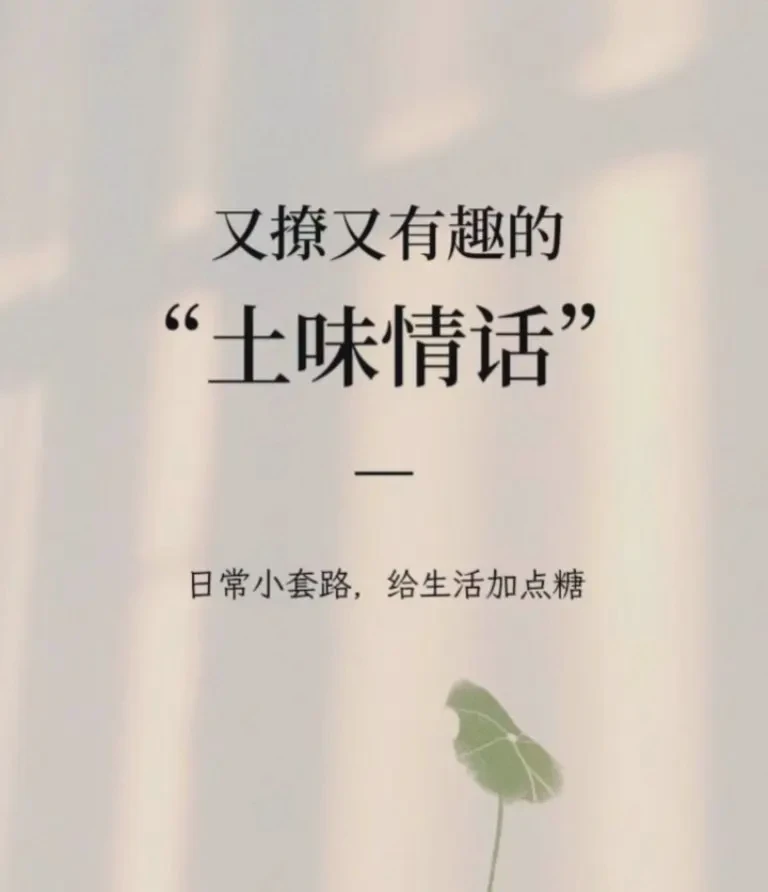 收集生活里的温柔碎片—那些让我心跳漏半拍的瞬间