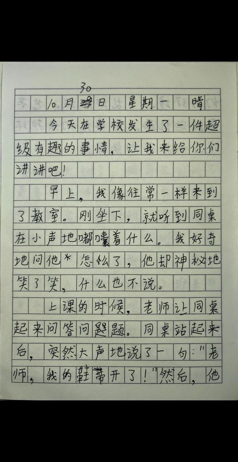 学校的一天·从早到晚的日常与小插曲