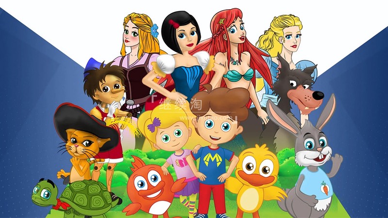 森林里的魔法书…