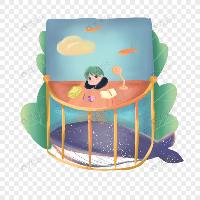 林间迷雾中的奇幻小镇…