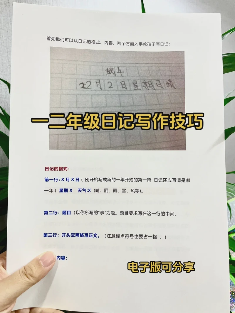 小手日记｜今天我学会了画画