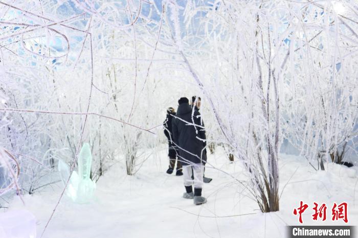 雾凇落进眼里的那句情话！