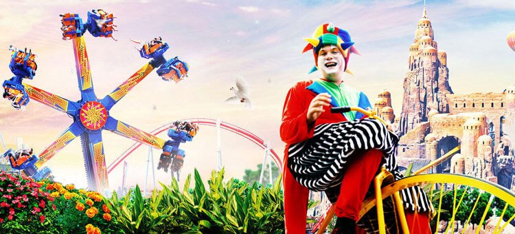 欢乐谷里的欢乐与感动…