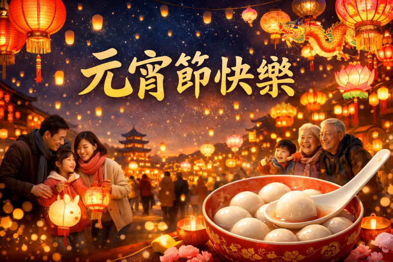 元宵节的灯火辉煌—看花灯记