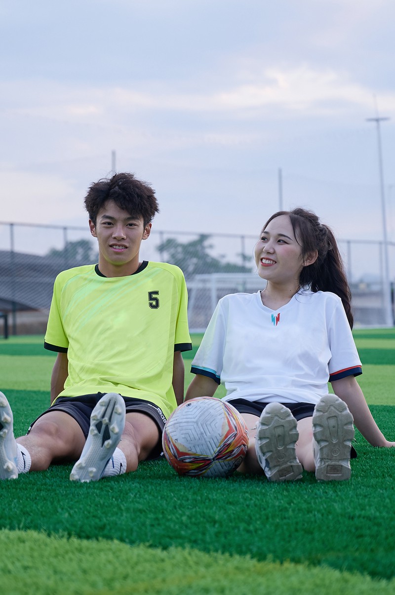 球场上的浪漫诗篇…