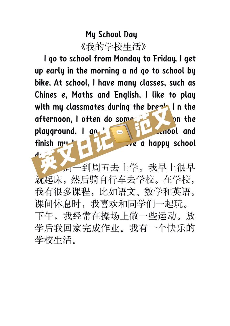 高中英语日记·英语学习的点点滴滴