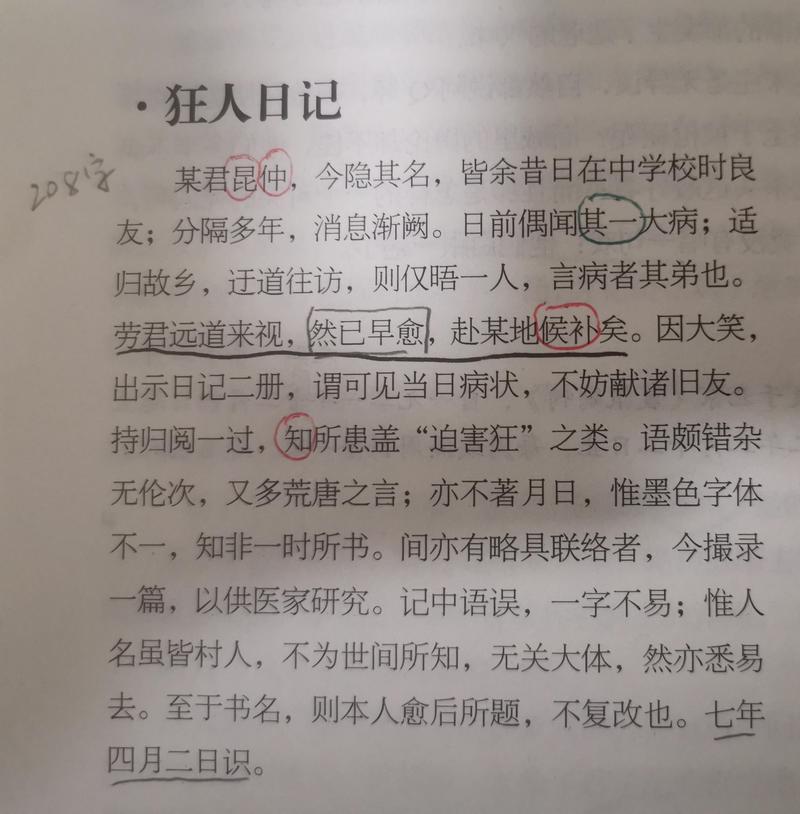 我读《狂人日记》那天，脑子突然发烫…