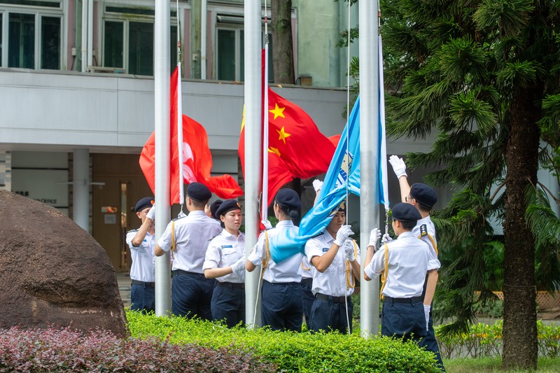 升旗仪式，新学期的开始！