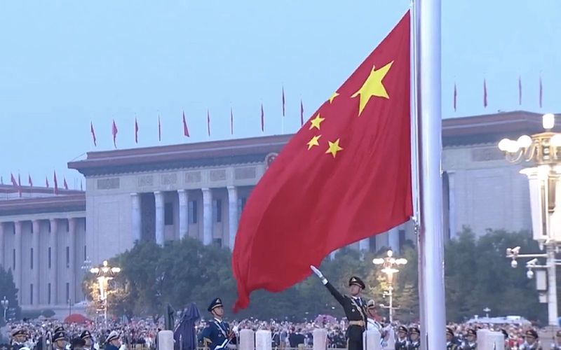 天安门的晨光与我的小确幸…
